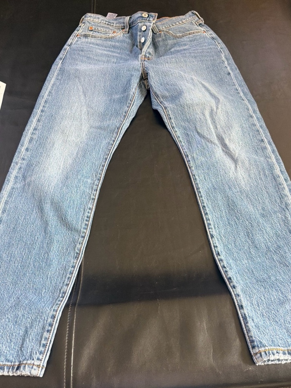 Levi's woman 501 29/30 Light Blue Straight Jeans